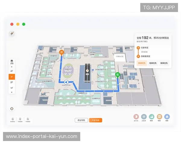 智能化推进阶段AR导航系统在选手区启用 降低了大型场地内的导引成本